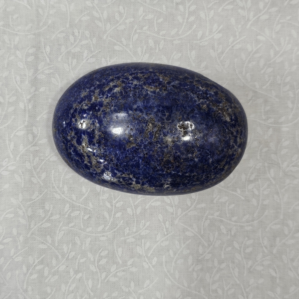 Blue Apatite Crystal Palm